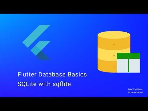 Flutter Database Tutorial | Learn SQLite with sqflite