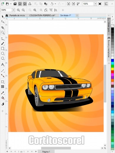 CorelDraw Básico: Tutorial de Degradado y Polígono