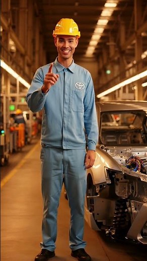 Inside Toyota Car Factory — How Cars Are Made | Part 1 #Toyota #FactoryProcess #carmanufacturing