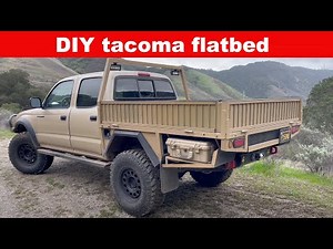 (How i built it) Aluminum bedsides made from loading ramps