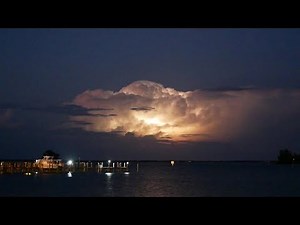 Cumulonimbus Time Lapse at Dusk
