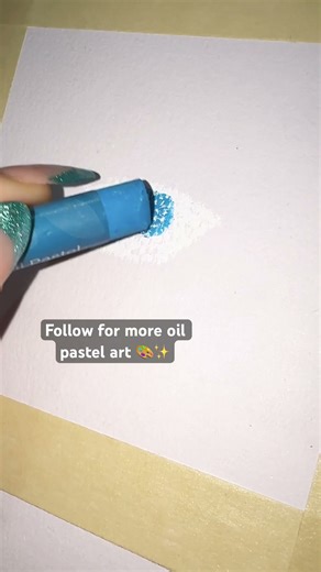 Painting an eye with oil pastel #art #oilpastel #oilpastelart