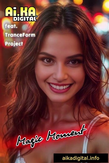 Magic Moment ✨ AI.KA Digital Singer feat. TranceForm Project ✨ Official Music Teaser