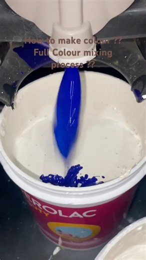 Emulsion colour mixing process||Beauty gold washable & Tractor shyne #ytshorts #shorts #shortsfeed