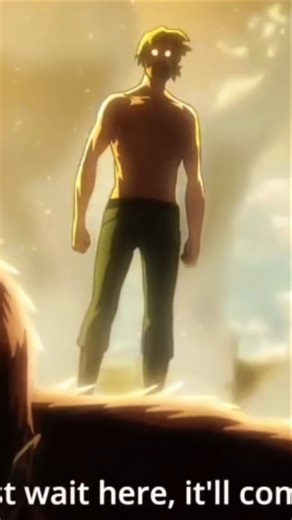 How do Colossal Titan shifters come down from their Titan? 🤧 #attackontitan #viralshort #anime