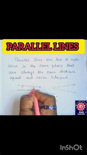 Parallel line 🔥💯🔥🙂🗒️🟰#shorts #shortsfeed #maths #learning#parallel #trending #viral #SDSNtutorials