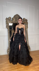 2.2K views · 172 reactions | This stunning ball gown @gautierdresses ️ Visit the LARGEST dress store in TEXAS!  Location 10515 IH-10 San Antonio,TX  Buy online www.gautierdresses.com #promdresses#sherrihill #blackdress #blackpromdress #gautierdresses | Gautier - Formal Dresses | Facebook