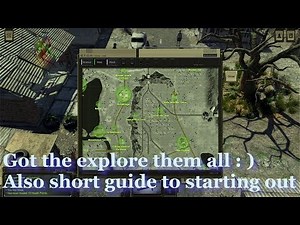 Atom Rpg Map explored all locations visible and a short guide to exploration