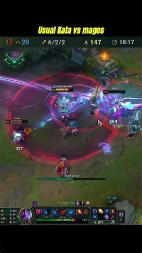 League of Legends Katarina Doublekill 💀