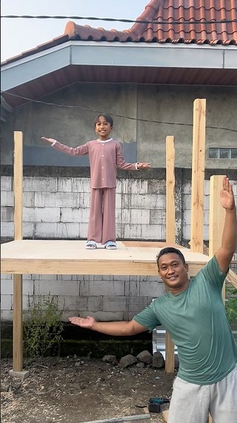 Installing the Floor for the Multistory Play-House #diy #crafts #playhouse #kids-toys