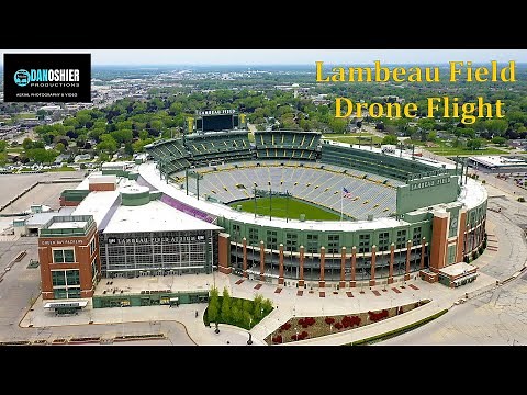Aerial Views of Lambeau Field | Green Bay Packers | Flying My Drone at EVERY NFL Stadium!
