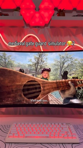 LazyFoxPlays on Instagram: "🎮 GATE GUARD SIMULATOR — EVERYTHING YOU NEED TO KNOW Gate Guard Simulator 📅 Release Date: 2026 (TBA) 🎮 Platform: PC (Steam) 🏰 Genre: Medieval Simulator / First-Person / Decision-Based ⸻ 🔥 WHAT IT IS You play as a medieval castle gate guard. Decide who enters the city — and who doesn’t. ⸻ 🛡 GAMEPLAY • Inspect documents, seals, and permits • Search carts for contraband • Spot criminals, smugglers, plagues & impostors • Accept bribes… or uphold the law • Your choic