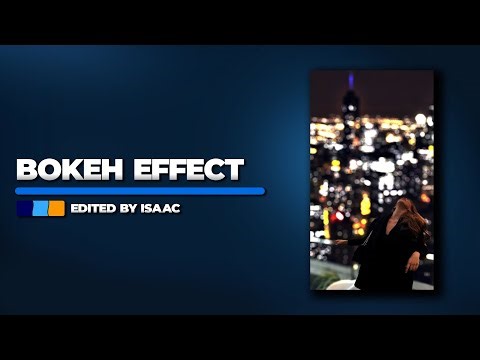 How To Make The Bokeh Effect In Photoshop In 1 Minute