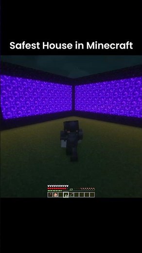 The Safest House in Minecraft – Unbreakable and Monster-Proof!