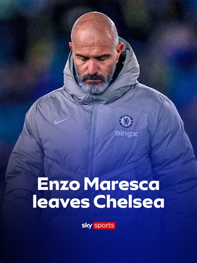 BREAKING: Chelsea have officially confirmed that Enzo Maresca has left the club 🚨#skysportsnews #skysports #premierleague #chelsea