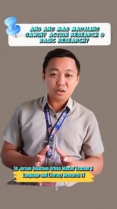 21K views · 768 reactions | Ano ang pagkakaiba ng Action Research at Basic Research? Ano ang mas magandang gawin? #research #researchstudy #researchtips #ResearchScholar #ResearchandEducation #education #educators #DepEdTeachers #ForRanking #forpromotion #Requirements | Language & Literacy Research TV | Facebook