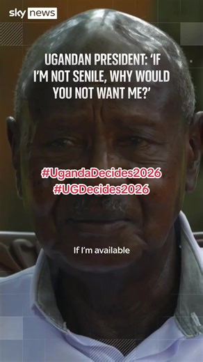Senile Leader omukulu ayagala kutufiirako. musituke ba Bboyi temupowa ba cali okununula eggwanga kitukakatako ffe abaana ba Uganda ffena. #internetshutdownuganda #UGDecides2026 #viral #protestvote #UGElections2026 @Sky News