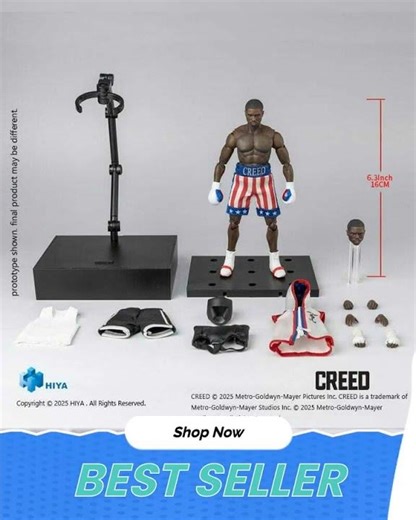 Creed (2015) Exquisite Super Series Action Figure 1/12 Adonis Creed 16 cm