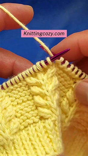 Braided Wheat Cable Knitting Pattern – Elegant Wheat Stitch Tutorial