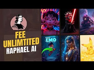 Tutorial Raphael AI Free Unlimeted for Image Generation