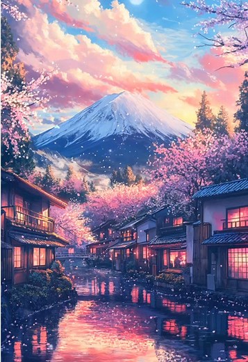 Stunning Live Wallpapers of Japan and Mt. Fuji
