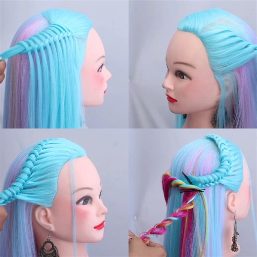 17K views · 299 reactions | The Easiest Braid You’ll Ever Try — Looks Complicated but Isn’t ✨ #easybraid #hairhack #braidtutorial #hairtok #hairinspo #hairstyleideas #quickhairstyle #beautyhacks #glowup #saveforlater | Braid Hairdo | Facebook