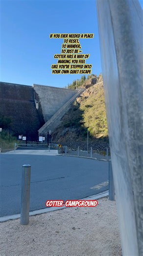 Cotter Campground feels like the kind of placewhere time slows down just enough for you