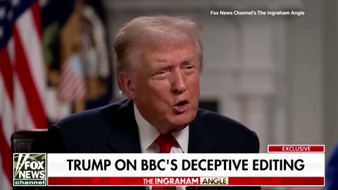 Trump says he has an 'obligation' to sue BBC in Fox News interview