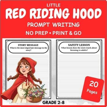 Fairy Tale Magic: Red Riding Hood Writing Prompts | Grades 2–8