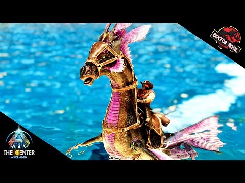Rainbow-Star Seahorse easiest & quick taming || RR-StarSeahorse || Ark The Center Ascended
