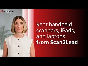 Handheld scanners, iPads and laptops from Scan2Lead