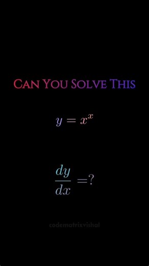 Differentiation Challenge Test Your Calculus Skills with This Static Question #calculus #math