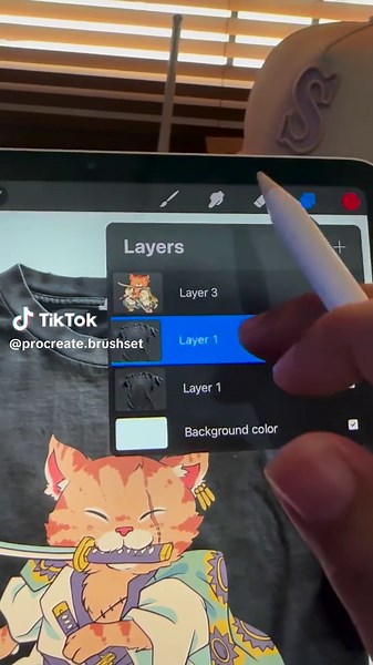 Digital Art Mockup Tutorial in Procreate