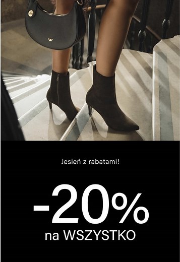 Jesień z rabatami -20% na modę WOJAS