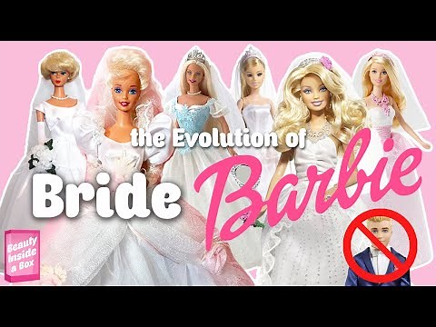 The Evolution of Bride Barbie! 1959 to Today!