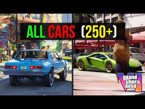 GTA VI Vehicle Breakdown | EVERY Confirmed Car & Real-Life Comparison