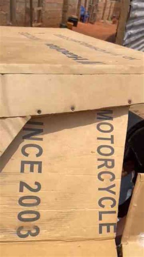 Homemade Cardboard Lamborghini Car Drives Through Residential Compound