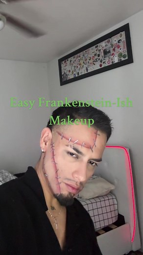 Easy Frankenstein-Ish Makeup