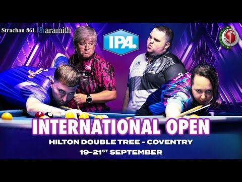 IPA Pool Tour 4 International Open 2025 - Coventry - Main Table - FINAL DAY