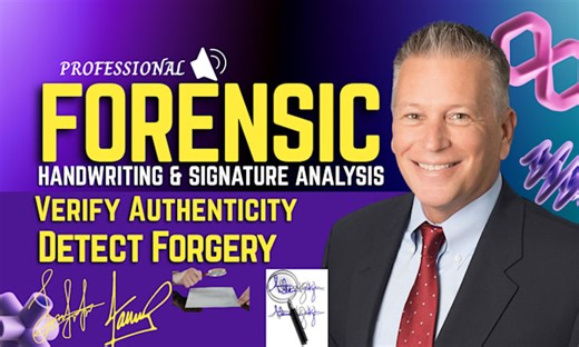 Adex_dan55: I will do forensic handwriting and signature verification analysis, detect forgery for $15 on fiverr.com