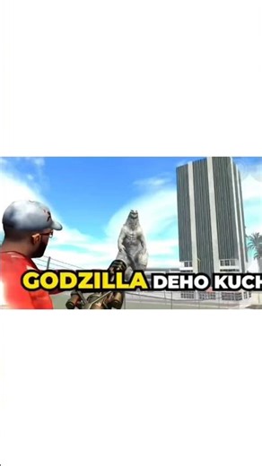 #indian bike driving game me Franklin vs Godzilla 😱📉📈