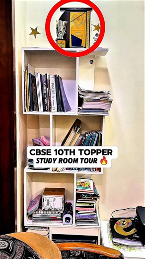 Topper Study room tour🔥|| #shorts #pw #samridhimam #physicswallah #topper #trending #fyp #viralvideo