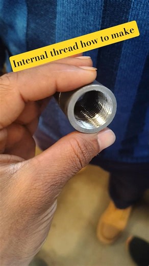 internal threads 😨 how to make and clearly show✅ #machine #viral #automobile