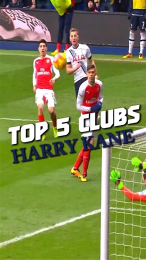 Harry Kane's Top 5 Clubs #football