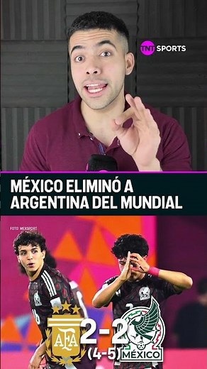 ¡MÉXICO ELIMINÓ A ARGENTINA EN EL MUNDIAL SUB-17! #Shorts
