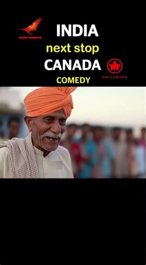 India Next Stop CANADA - FUNNY #shorts #viral #funny #indian #shortvideo #canada #immigration