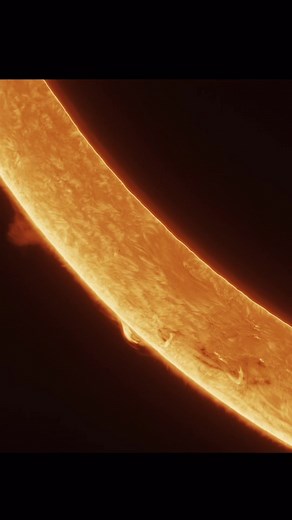 Those lumps on the moon are mountains! This telescope was what i used for the final photo you can see linked in my bio #eclipse #eclipsesolar #telescope #astronomy #moon #space #astrophotography #sun