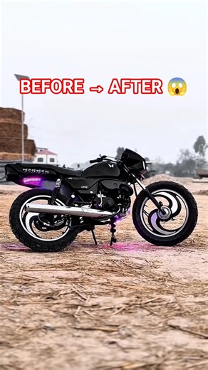 🔥 Wait Till The End 😱 Splendor Transformation Reveal #automobile #splendormodified #splendor #mod