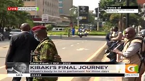 DP Ruto arrives in Parliament for public viewing of the late President Mwai Kibaki’s body #TheLastSalute | Citizen TV Kenya