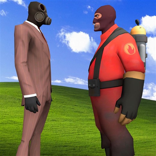 Bchungus • Meme shorts on Instagram: "Pink Pyro vs Spy Swap Face Ultra"